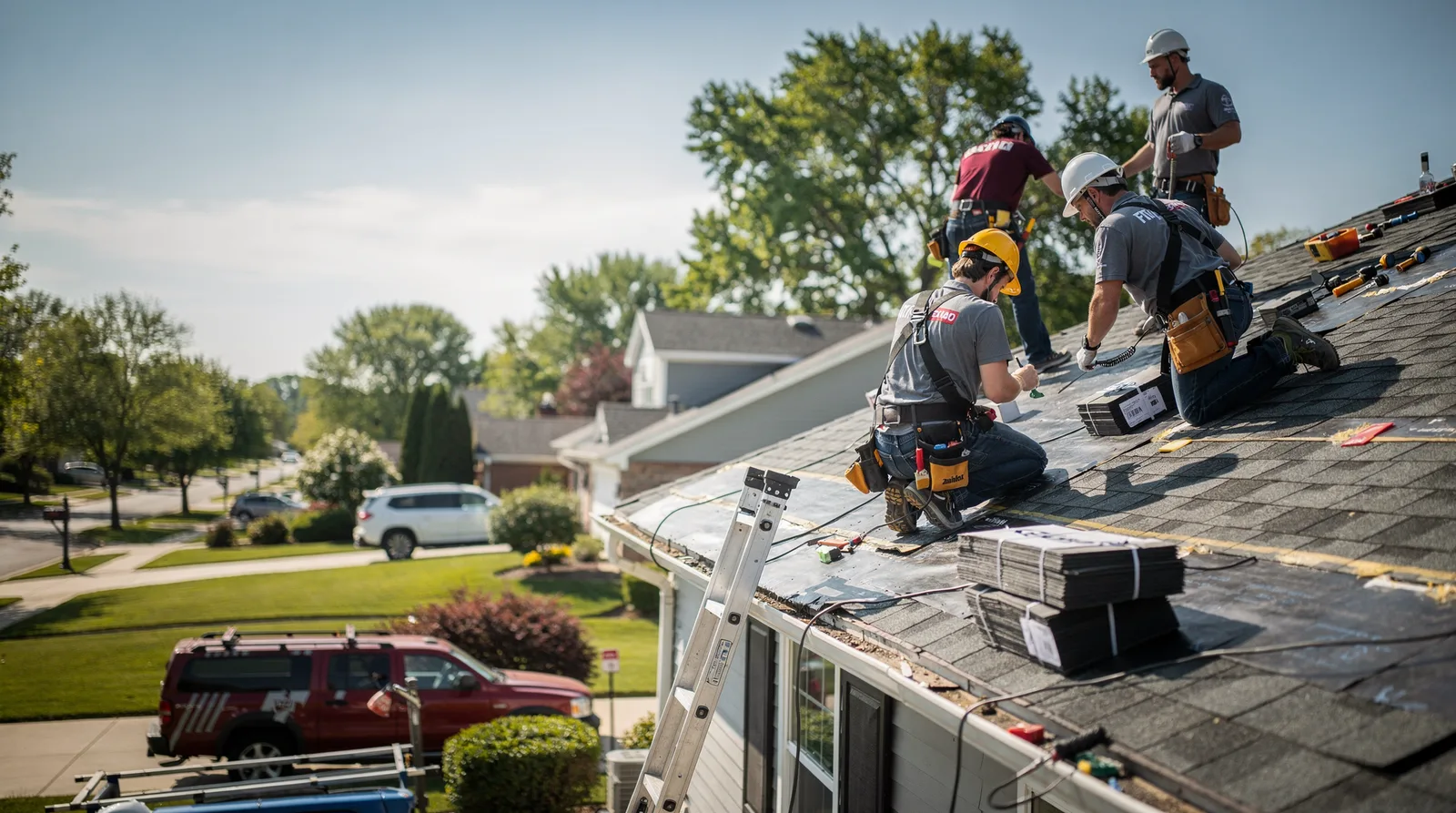 Roof Repair in Blandinsville, IL around you